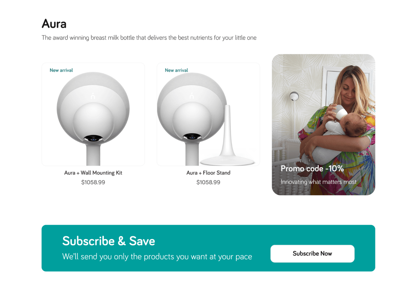 Nanobebe subscriptions
