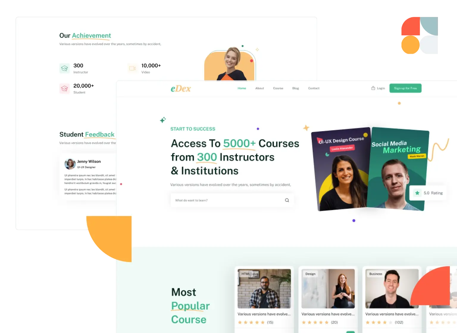 edtech service illustration