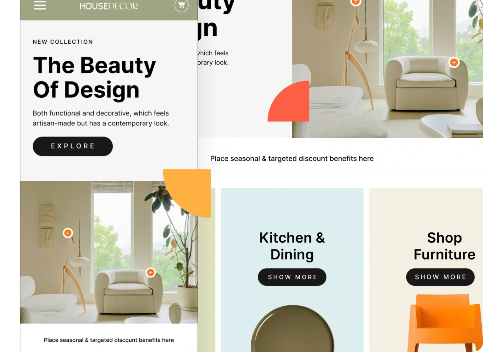 home decor service illustration