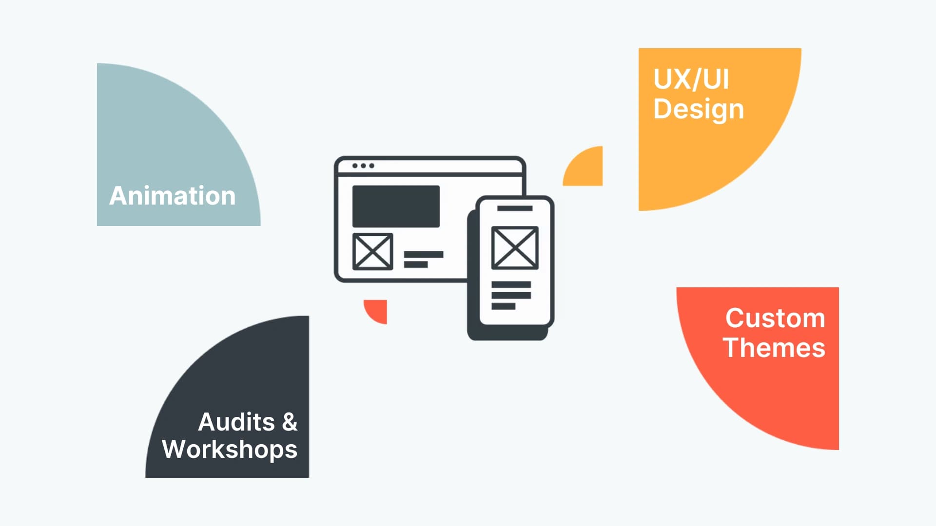 Web Design Service Illustration