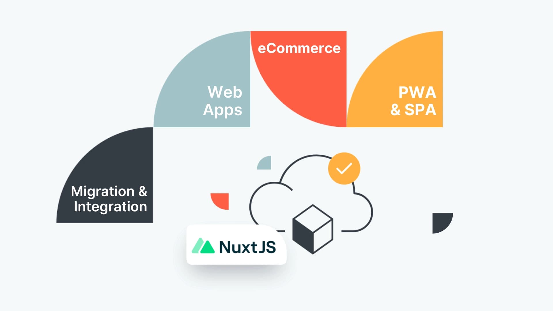 Nuxt.js Development Services Illustration