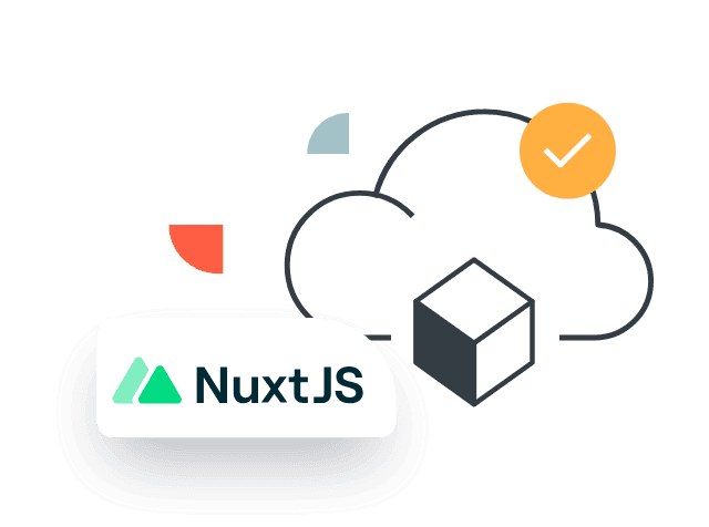 Nuxt.js Development Services Hero Illustration