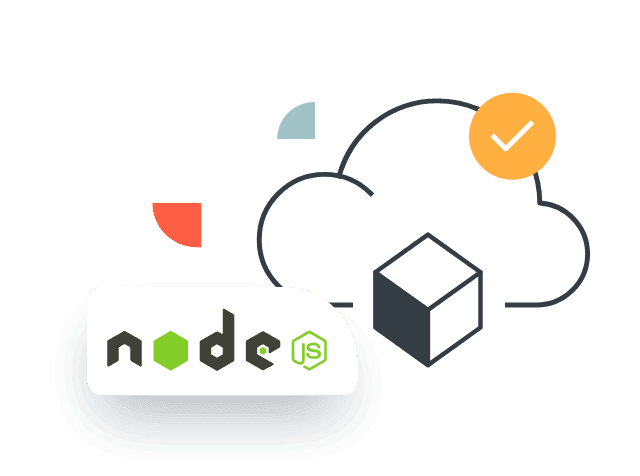 Node.js Development Services Hero Illustration