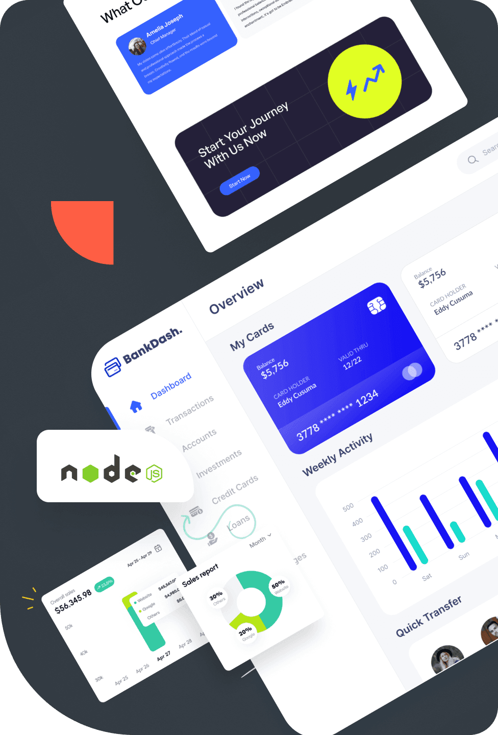 Node.js Development Service Illustration