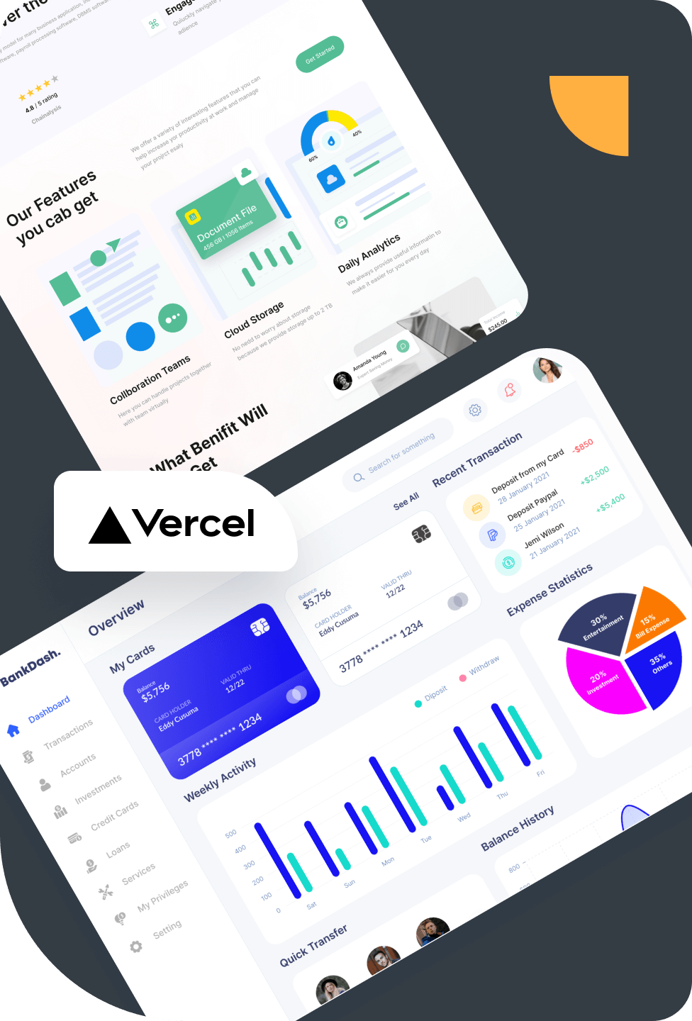 Vercel Services Illustration