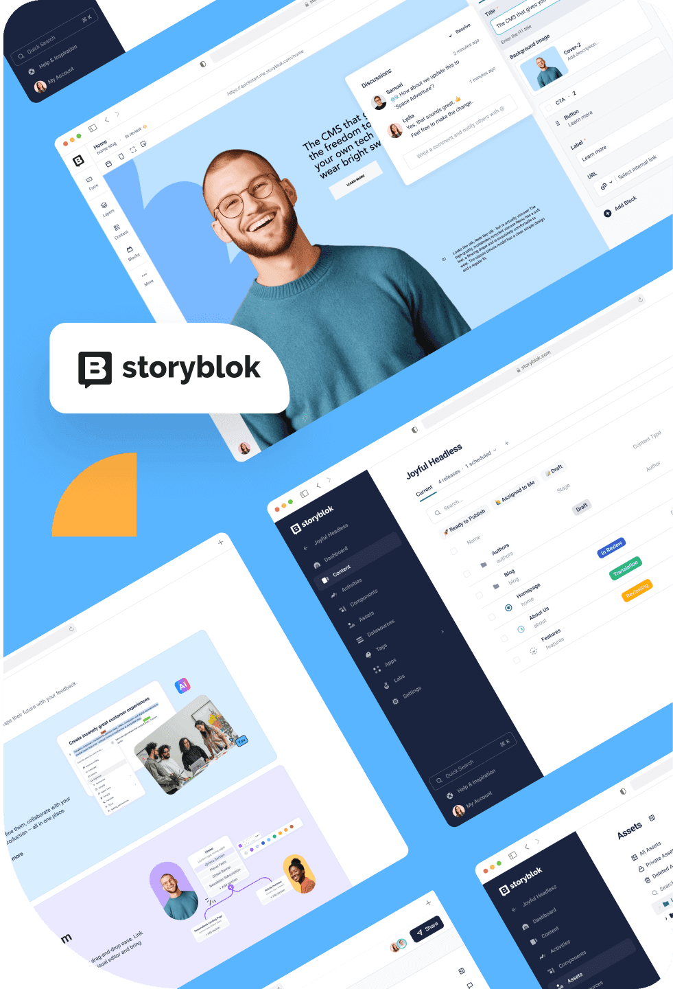 Storyblok Partner Services Illustration