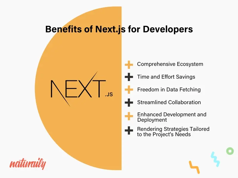 Next.js benefits for developers